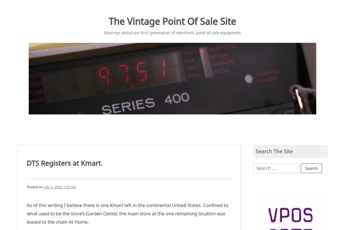 The Vintage Point Of Sale Site