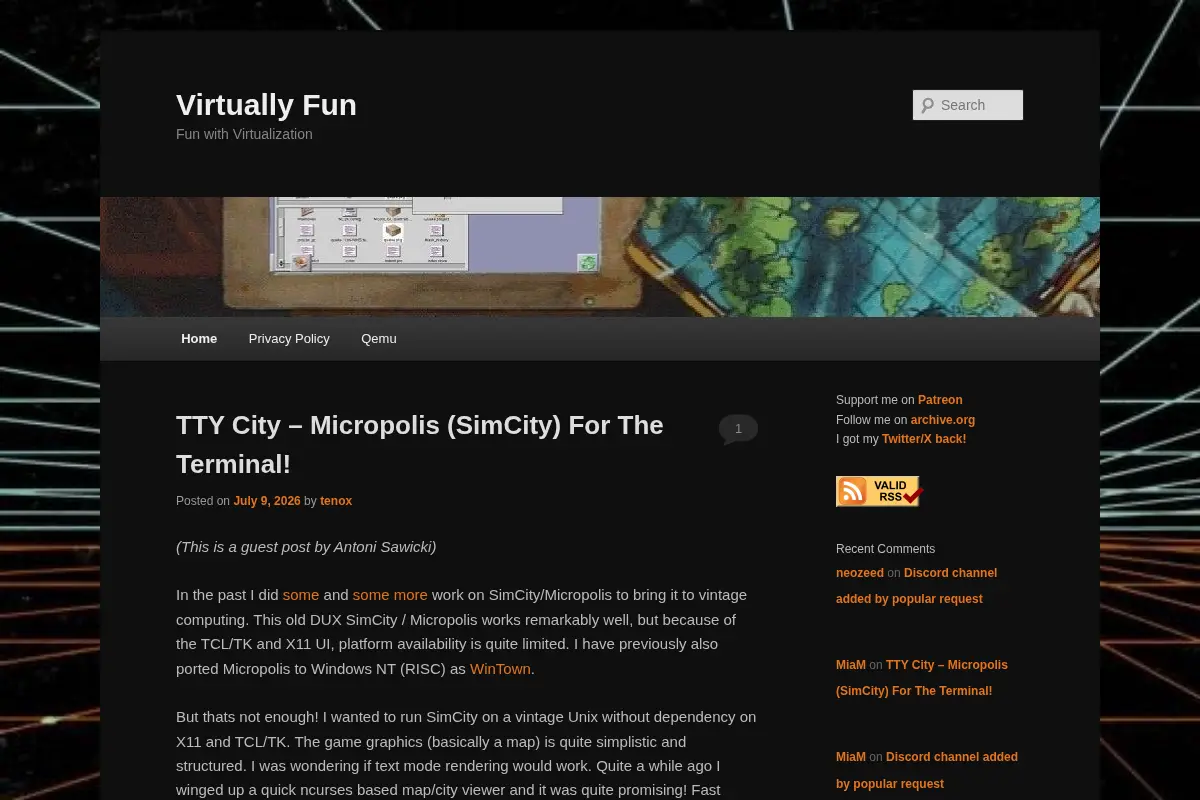 Virtually Fun
