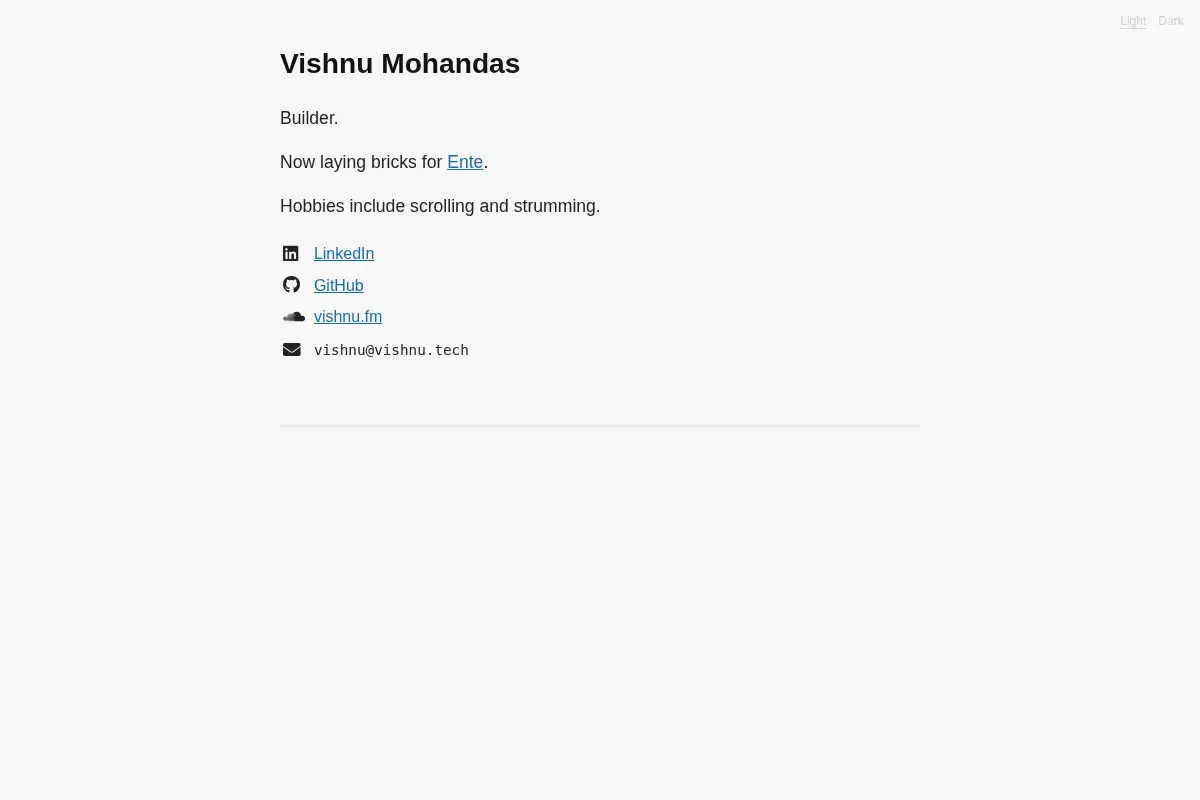 Vishnu Mohandas