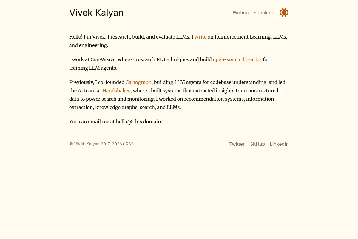 Vivek Kalyan