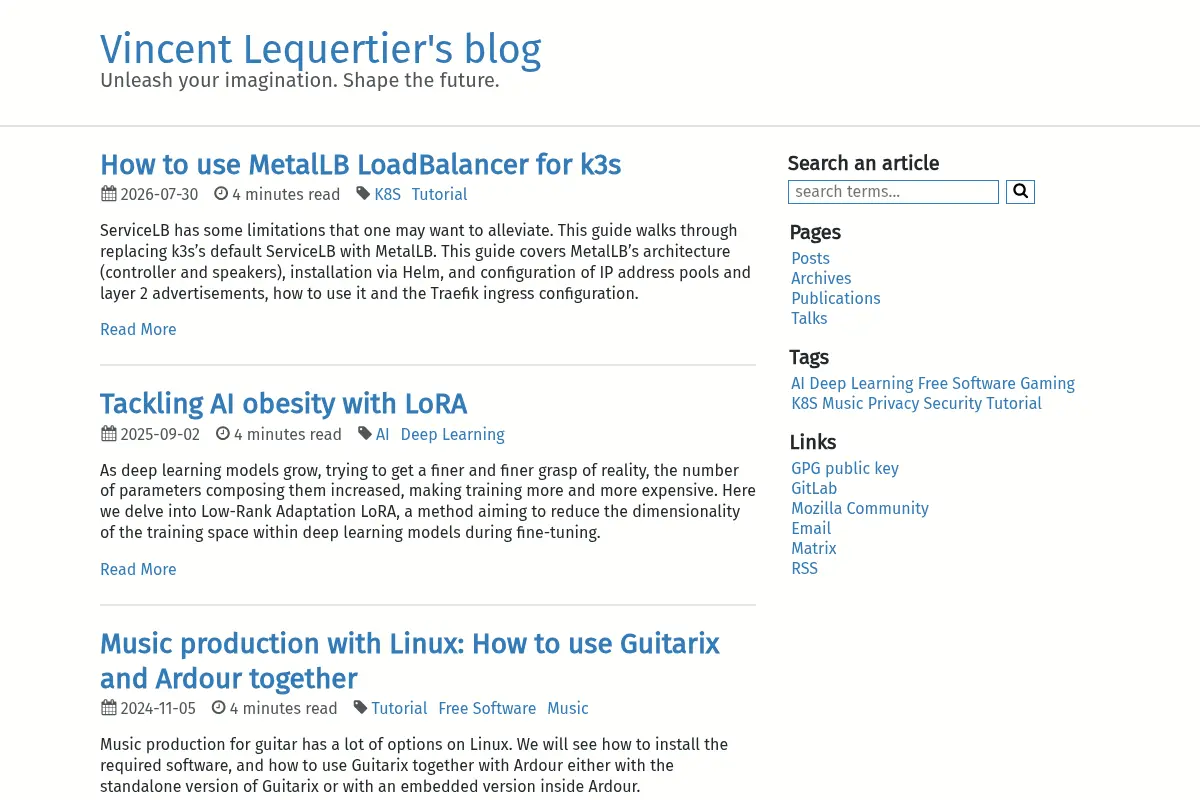 Vincent Lequertier's blog