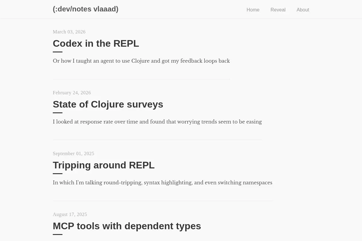(:dev/notes vlaaad)