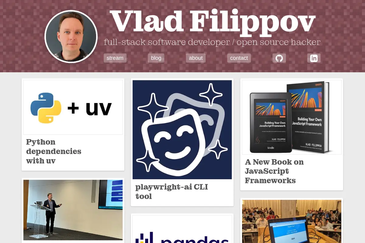 Vlad Filippov - Software Engineer
