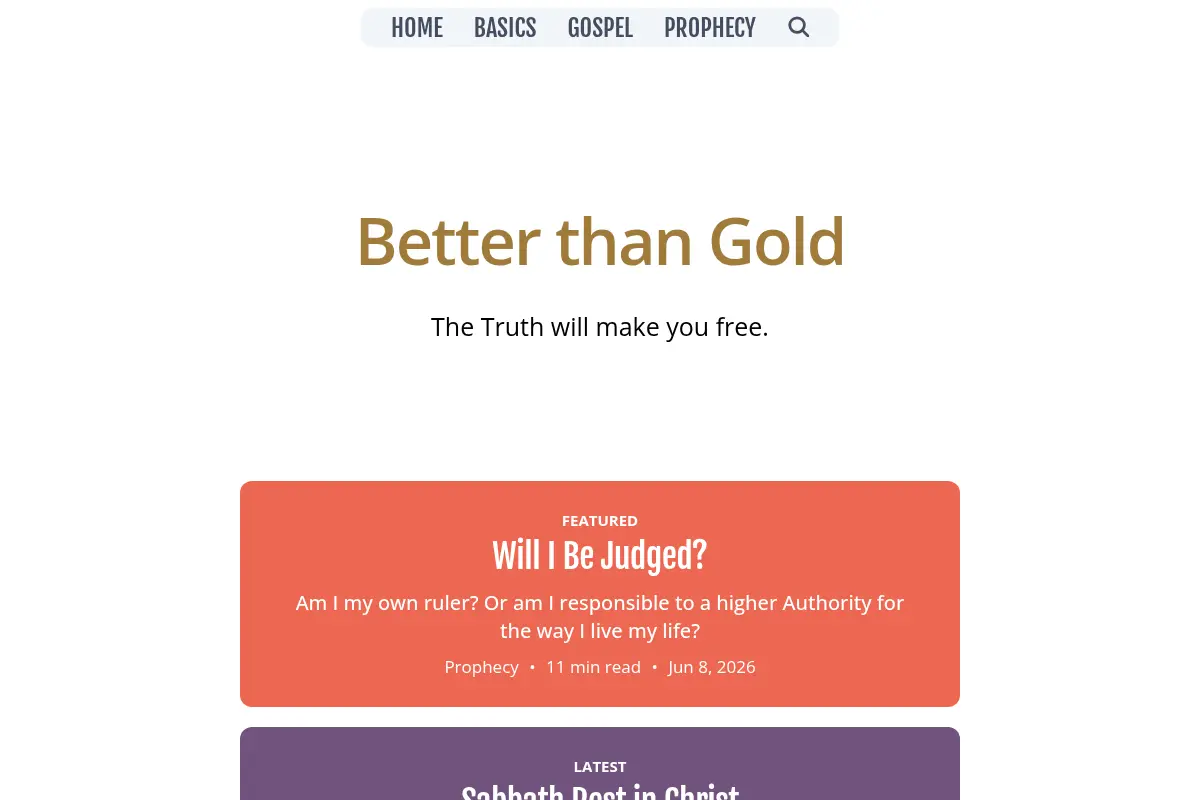 Better than Gold