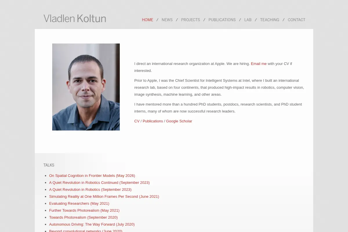 Vladlen Koltun