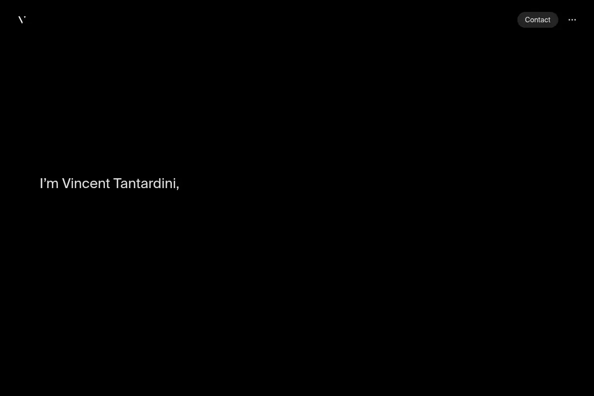 Vincent Tantardini | Product Designer