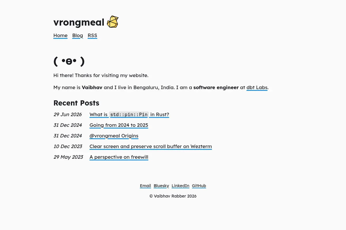 vrongmeal