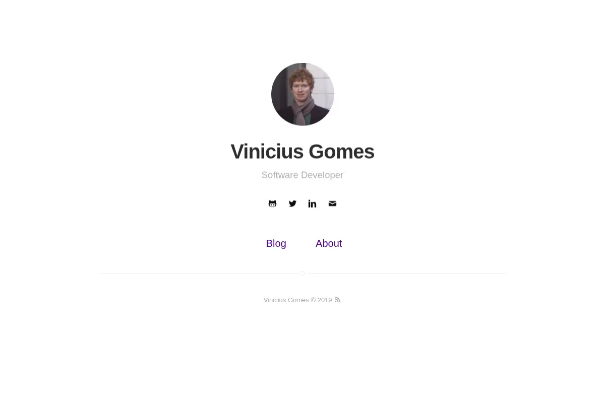 Vinicius Gomes · Home
