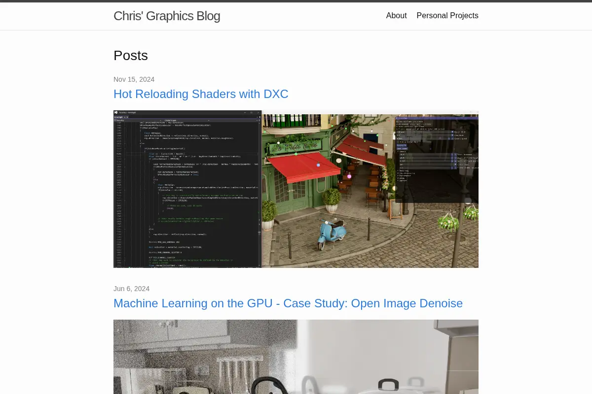 Chris’ Graphics Blog