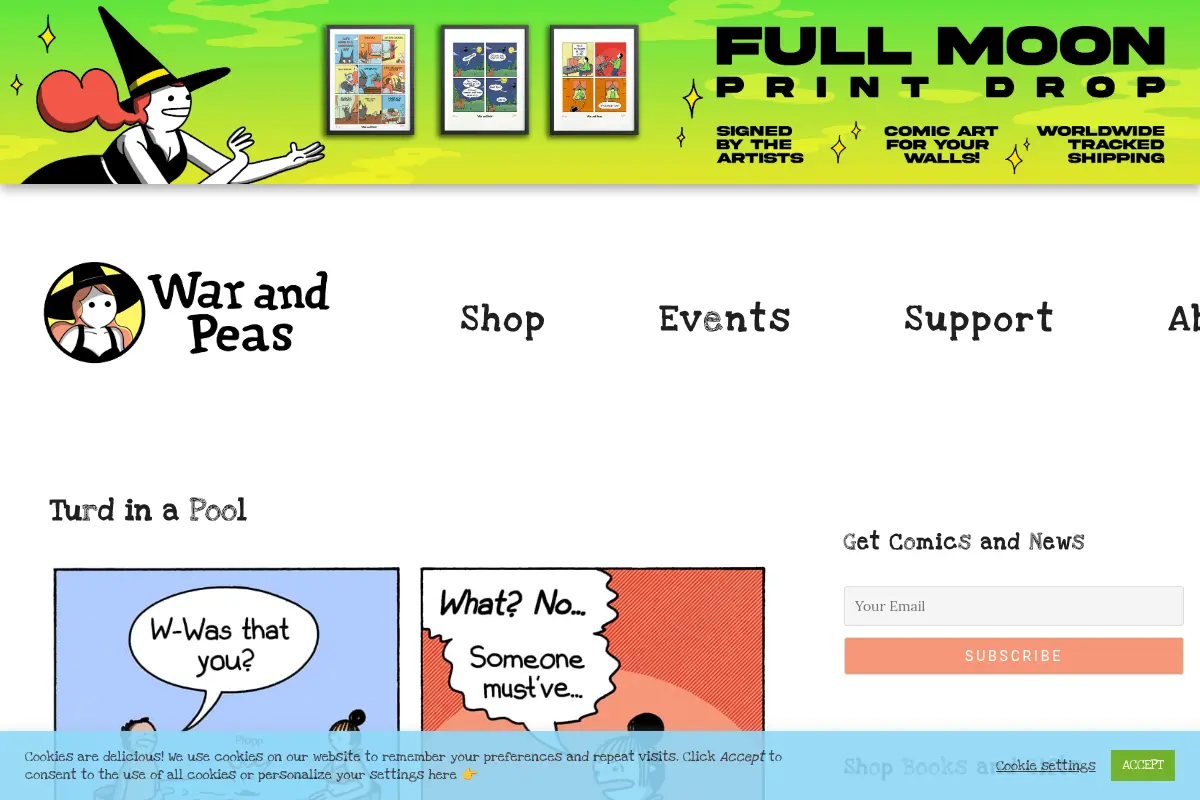 War and Peas – Funny Comics