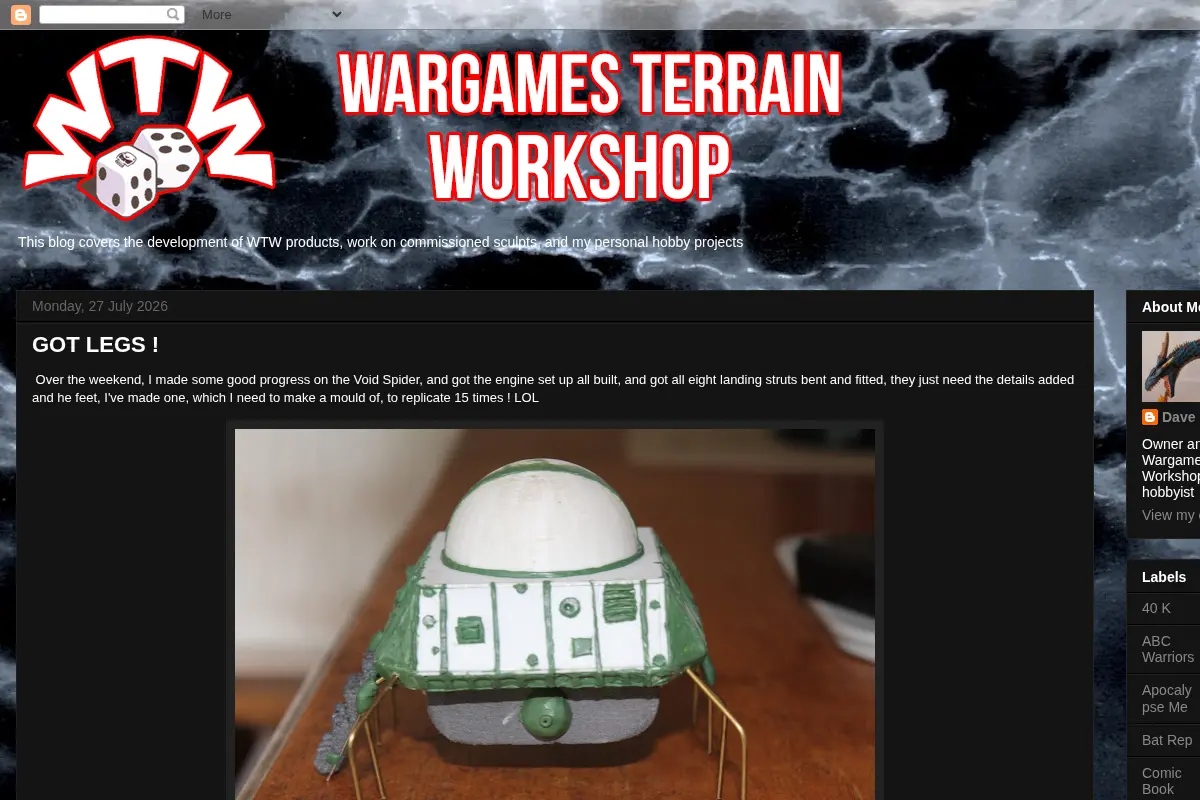 Wargamesculptors Blog