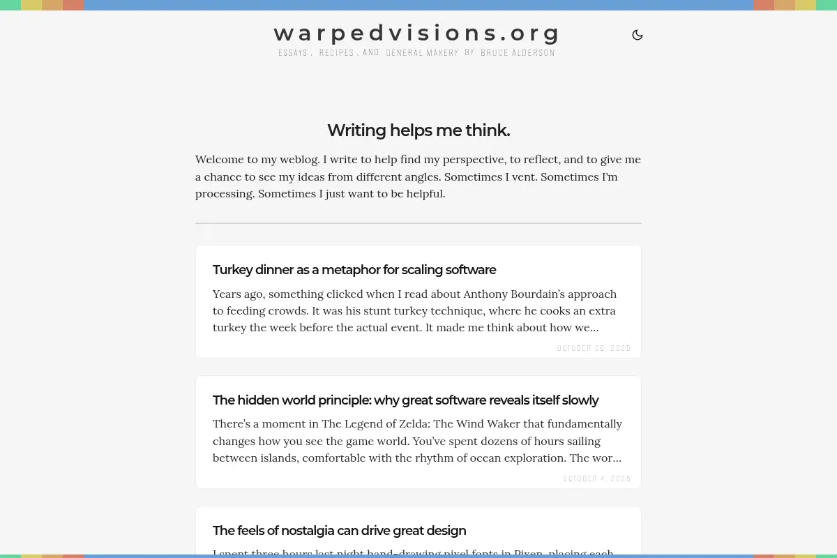 warpedvisions.org