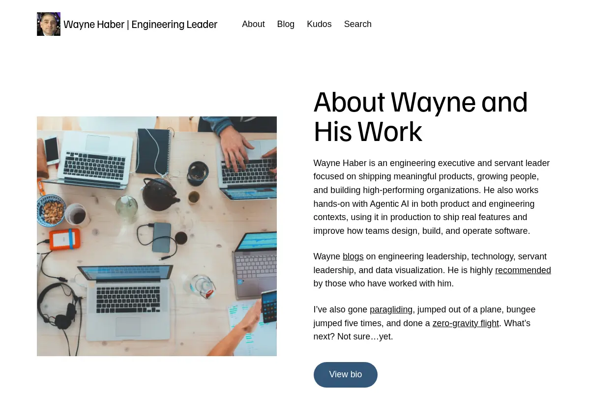 Wayne Haber – Engineering Leader