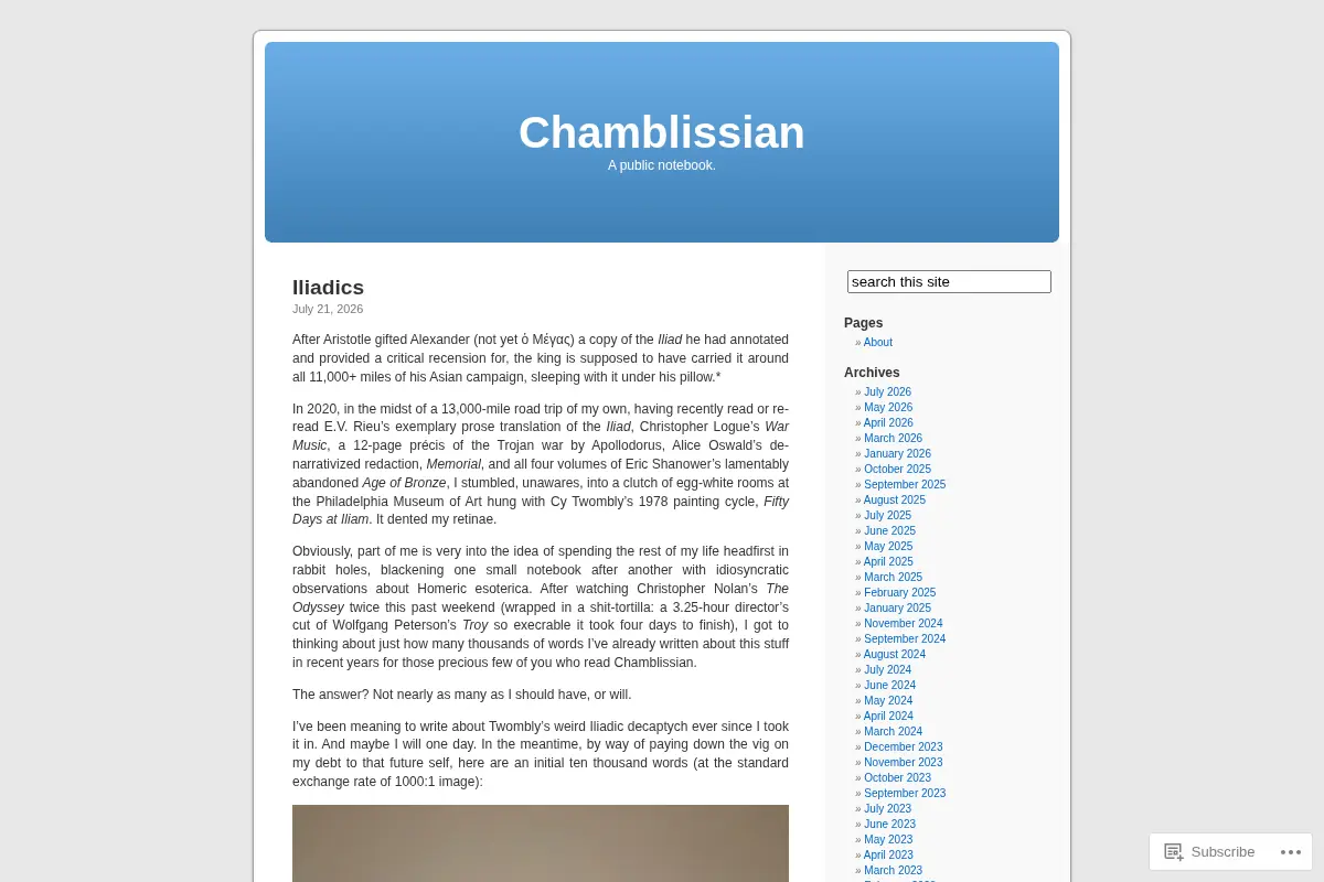 Chamblissian