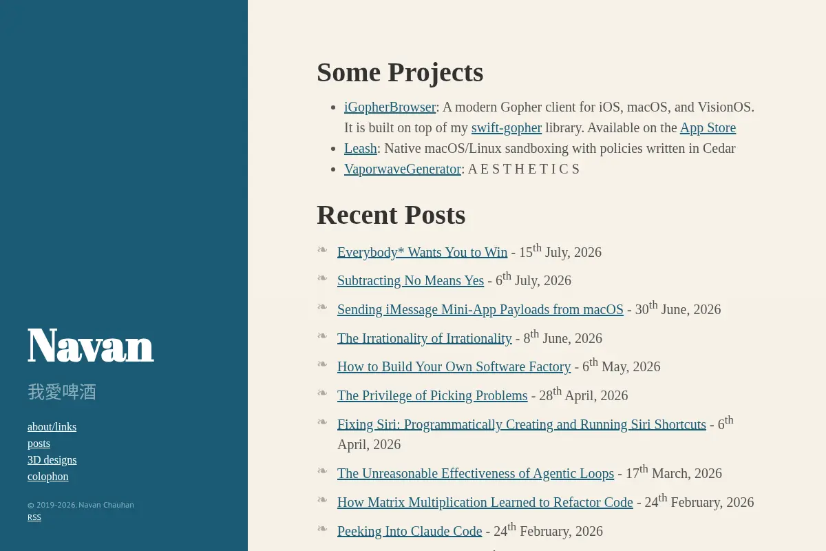 Navan's Web