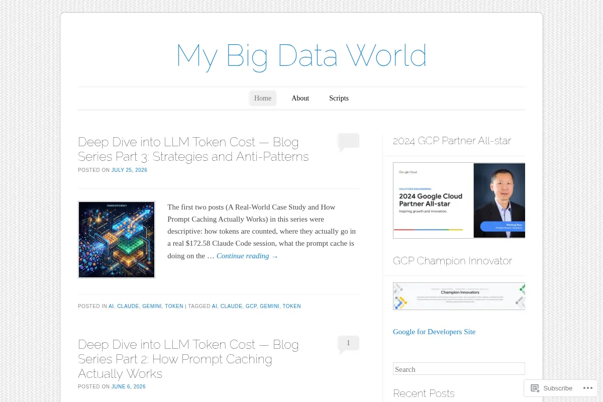 My Big Data World