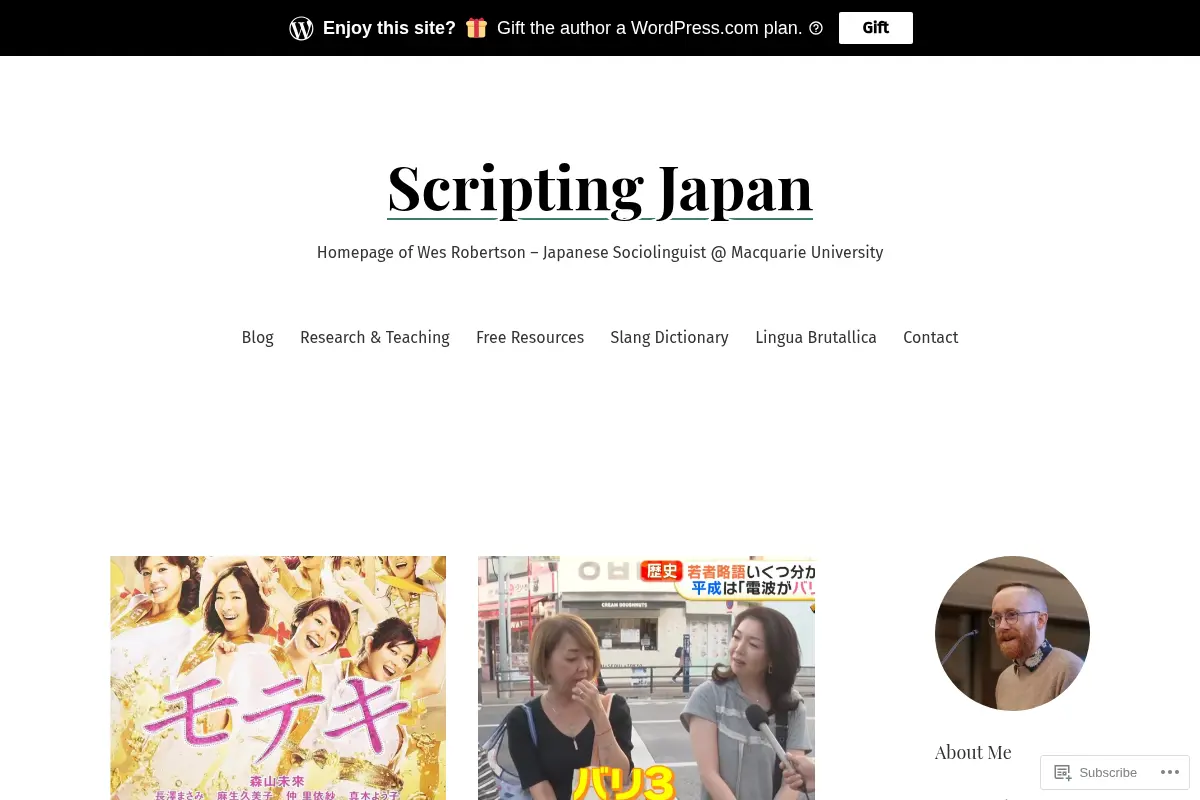 Scripting Japan — Wes Robertson