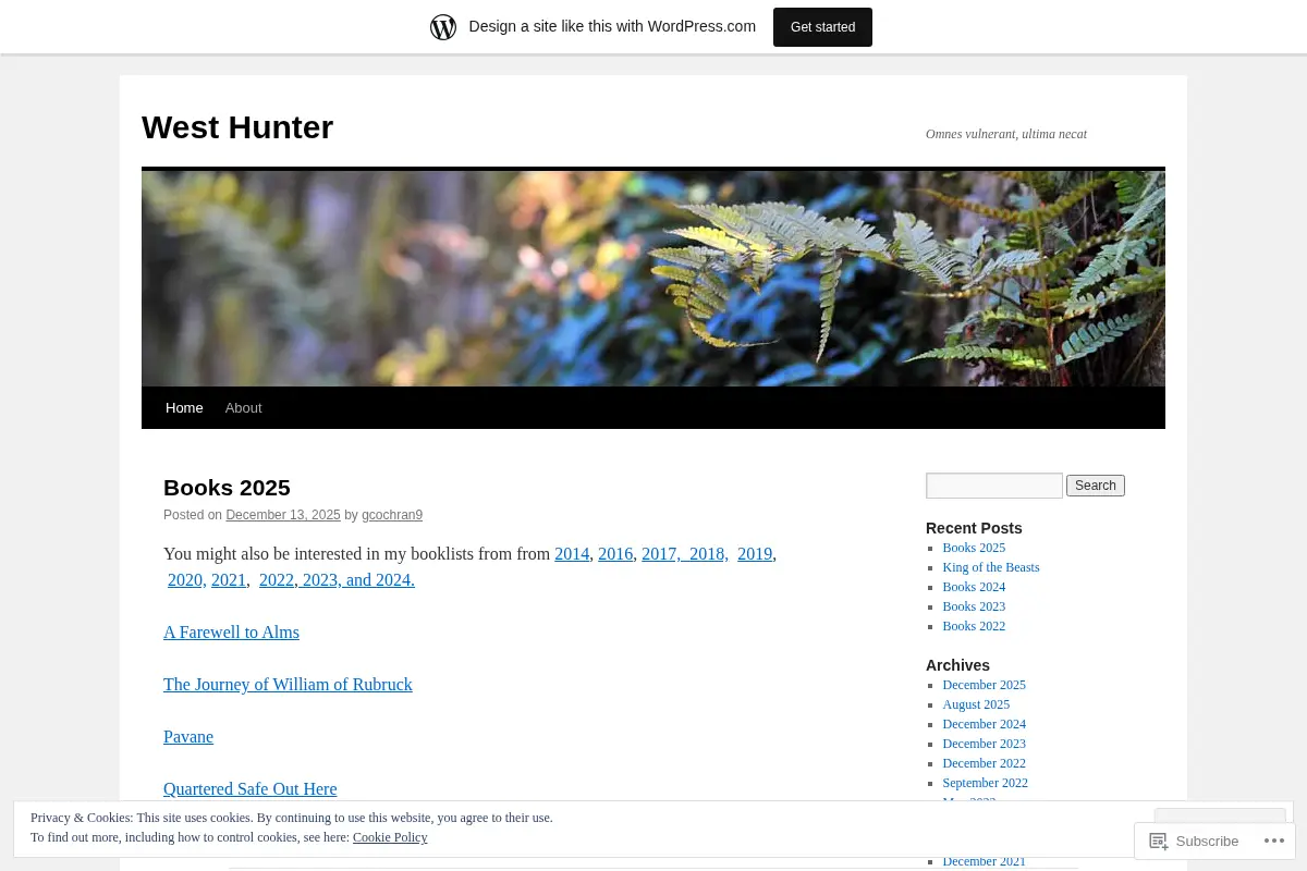 West Hunter