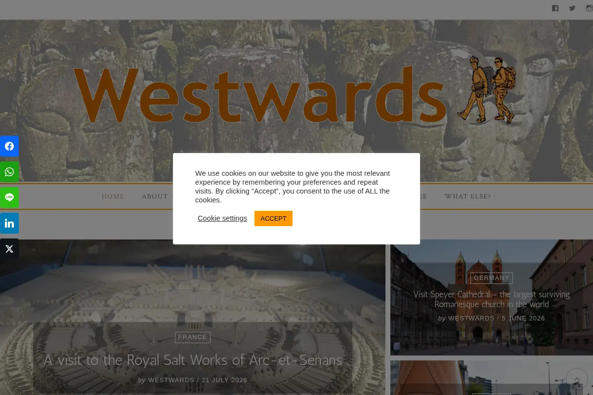 Westwards - Worldwide Wanderings