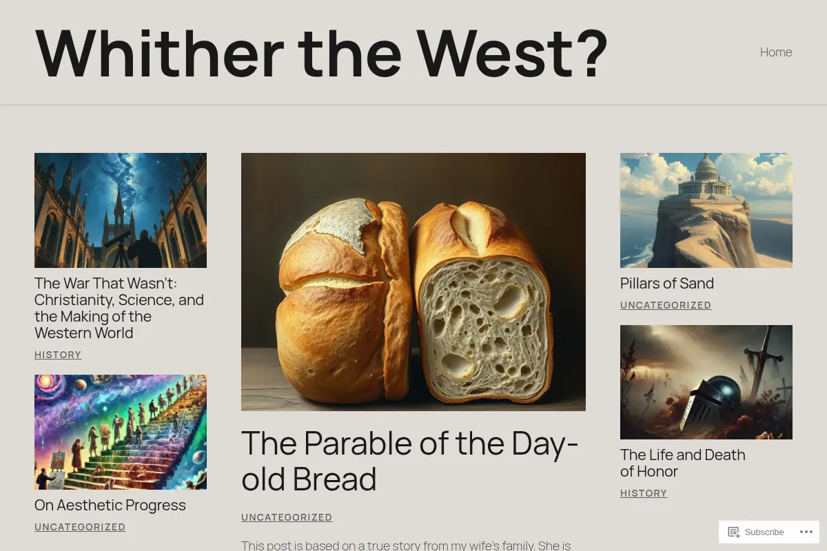 Whither the West?