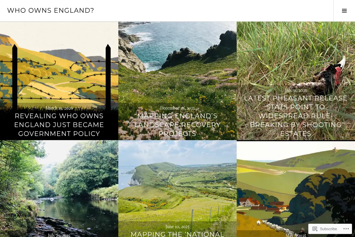 Who owns England?