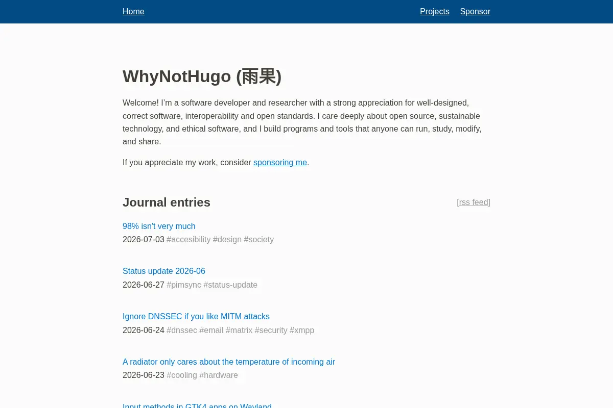 WhyNotHugo