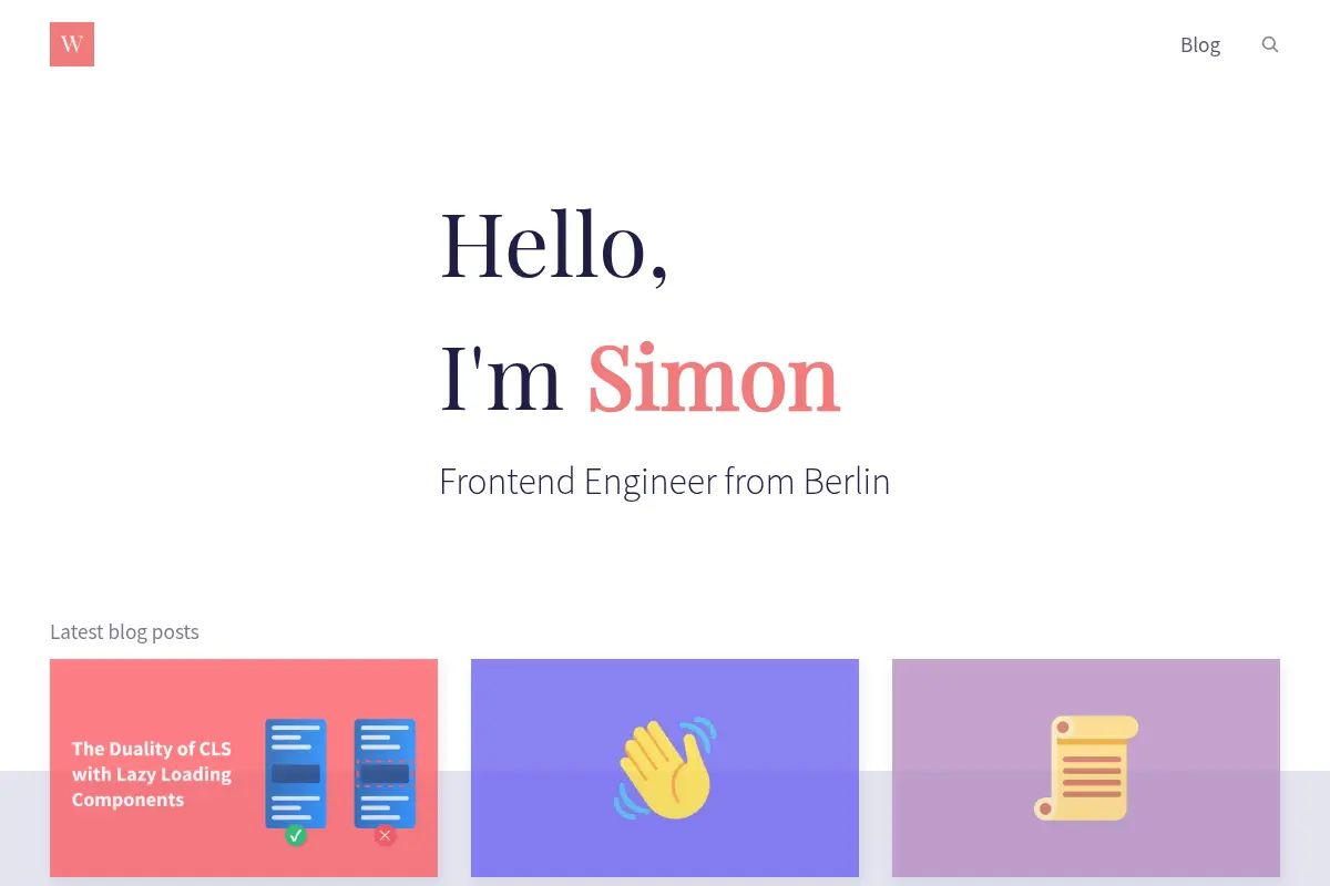 Simon Wicki — Frontend Engineer from Berlin