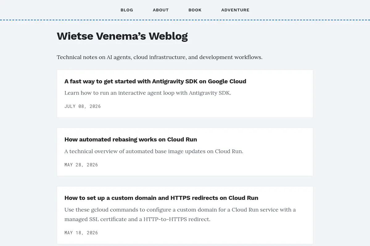 Wietse Venema's Weblog