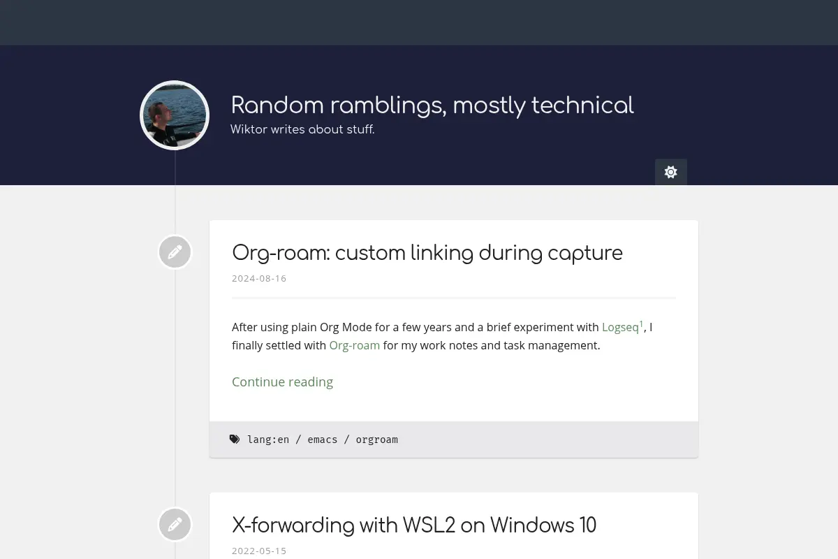 Wiktor writes about stuff.