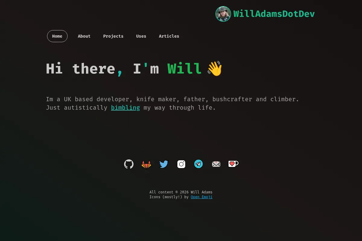 WillAdamsDotDev