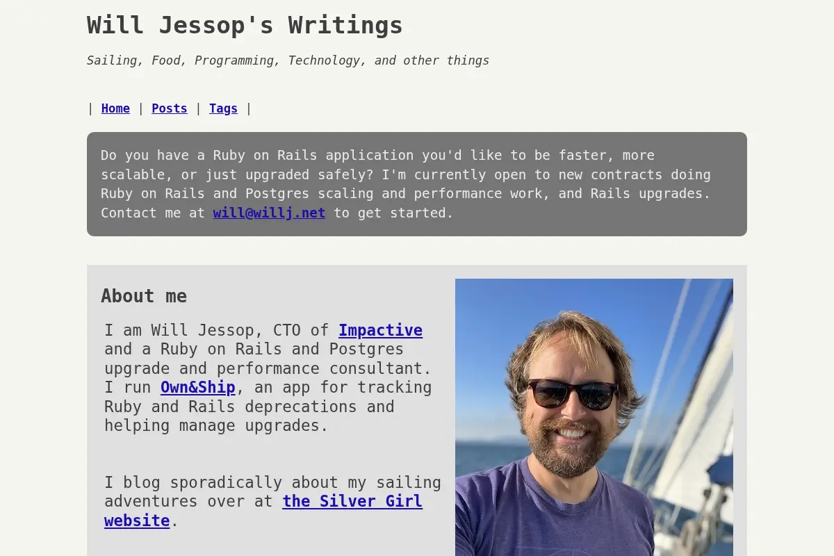Will Jessop's Writings