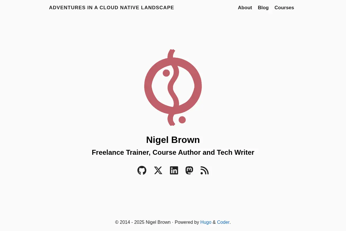 Adventures in a Cloud Native Landscape