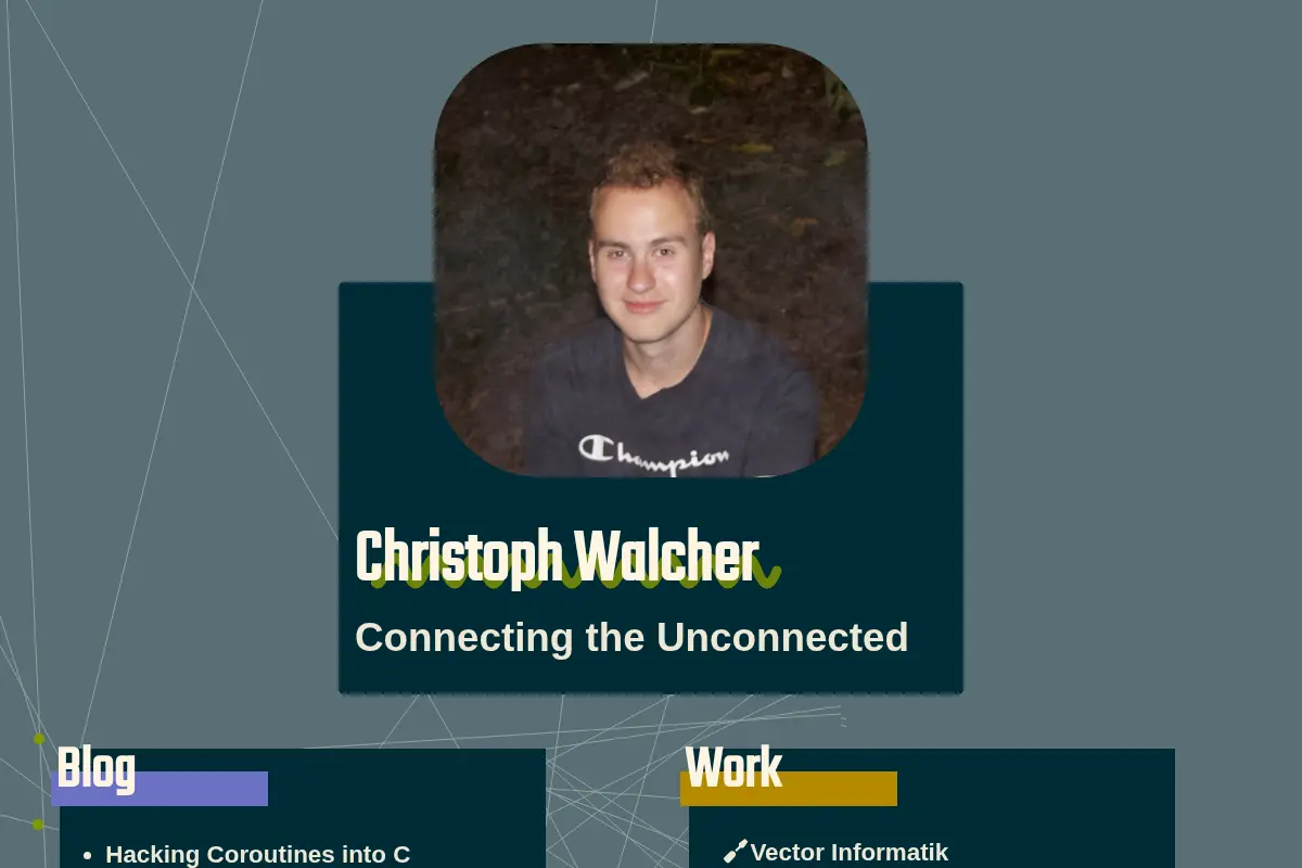 Christoph Walcher