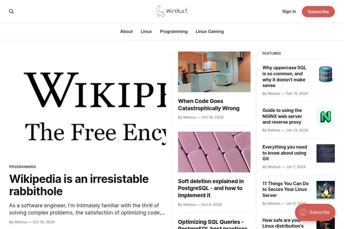 Wirekat - Enough to keep you wired