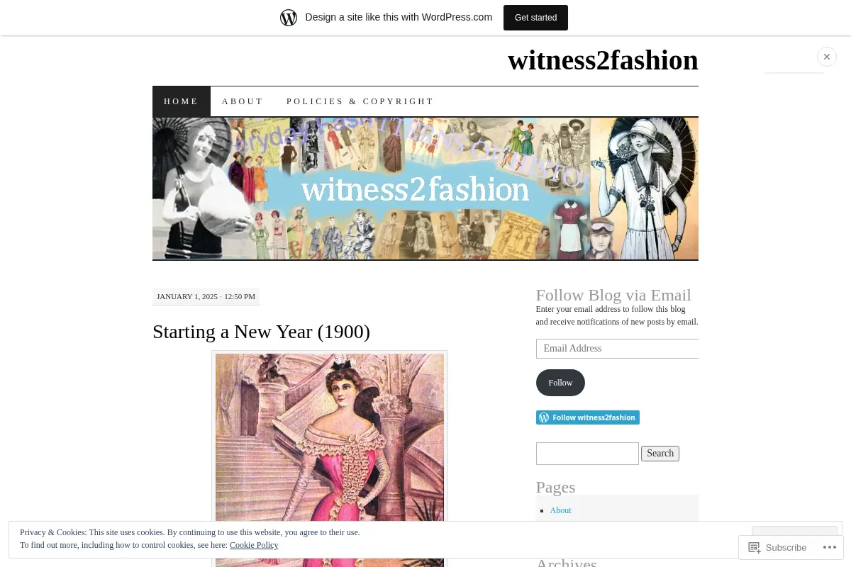 witness2fashion – Sharing the History of Everyday Fashions