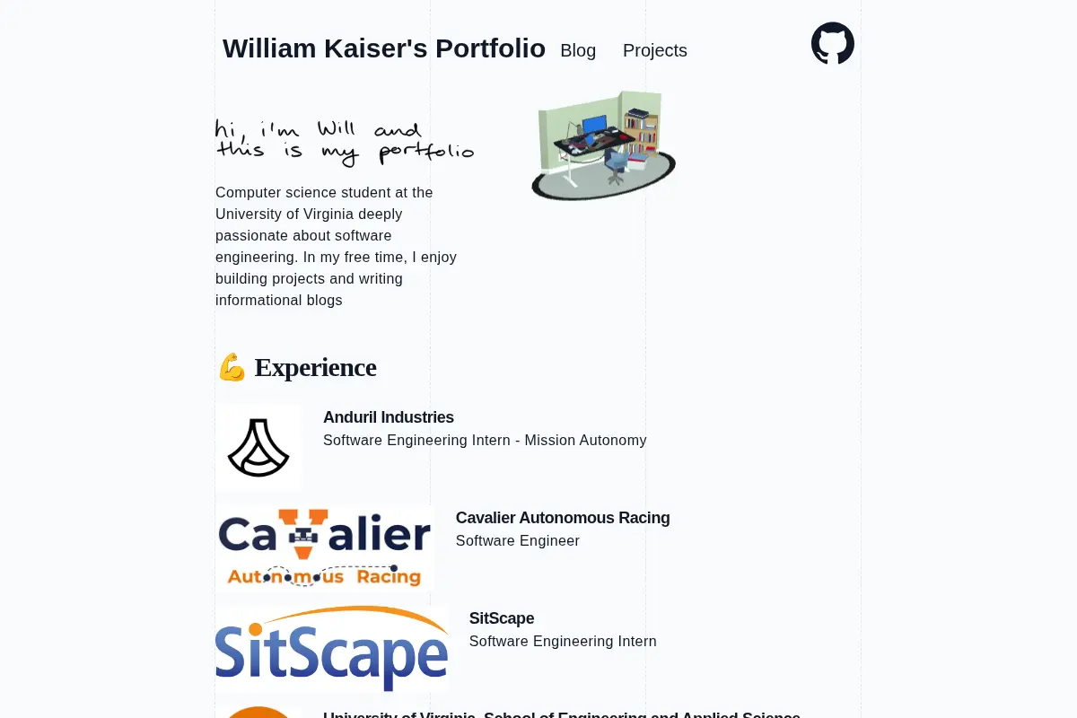 William Kaiser's Portfolio