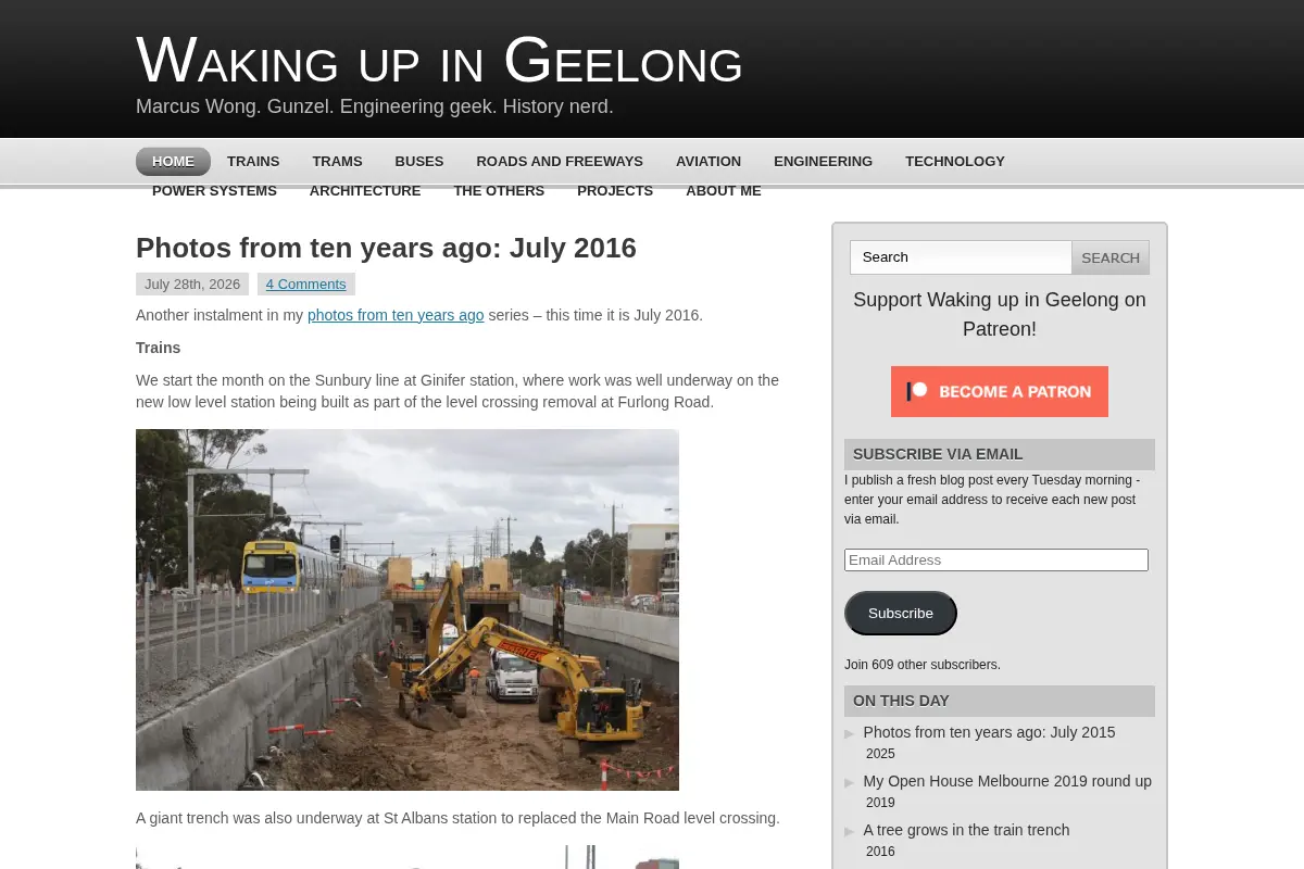 Waking up in Geelong