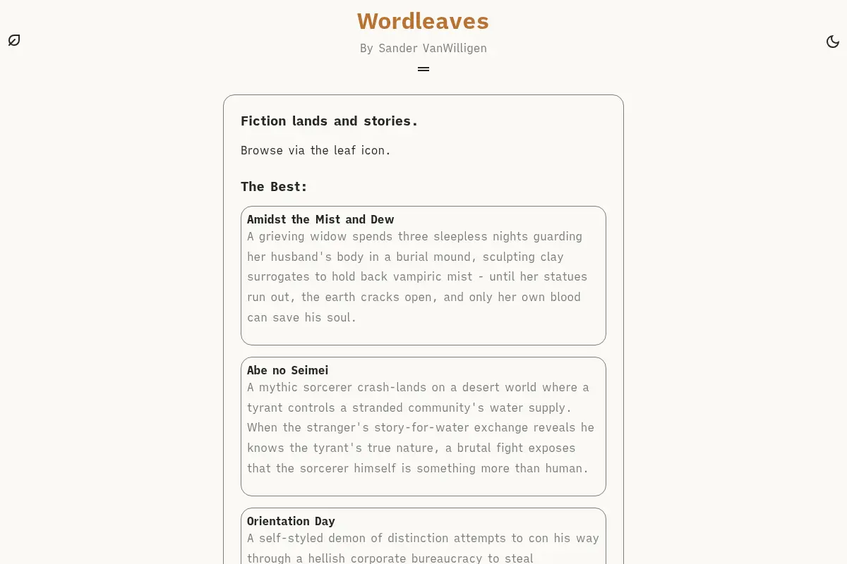 Wordleaves