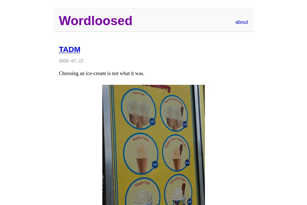 Wordloosed