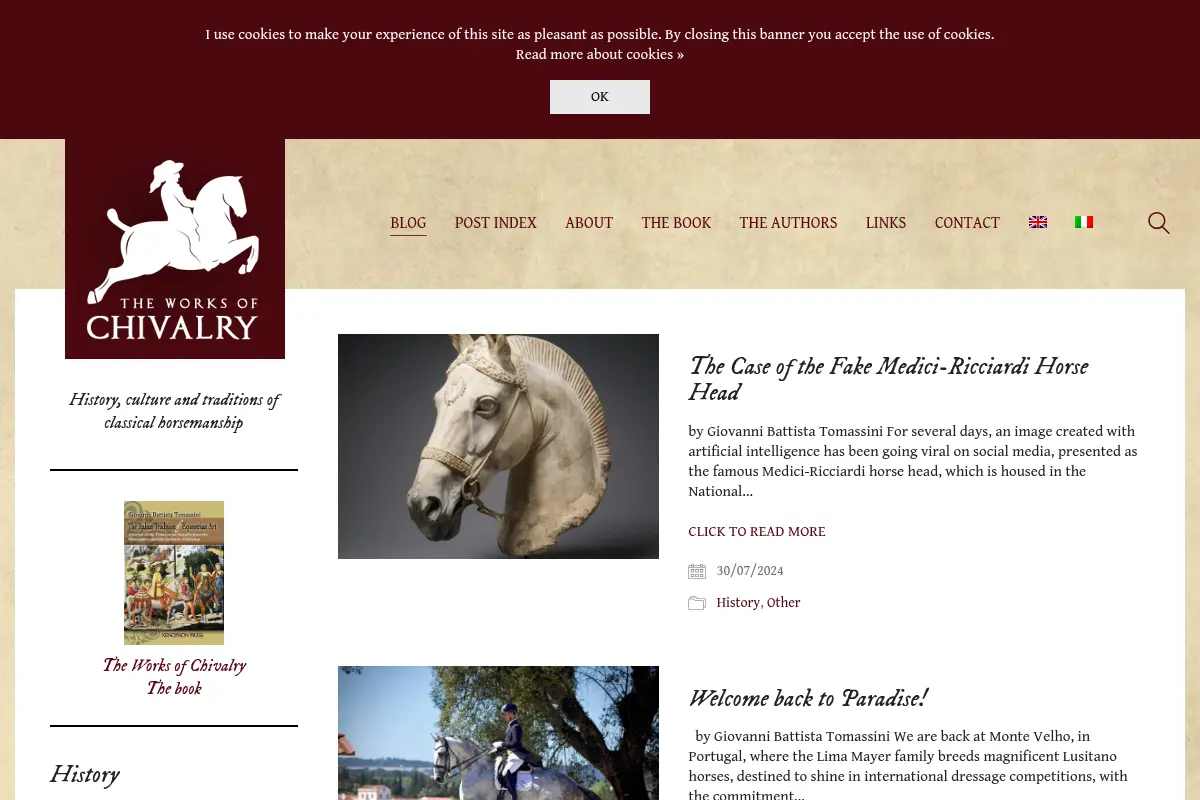 The Works of Chivalry - History, culture and traditions of classical horsemanship