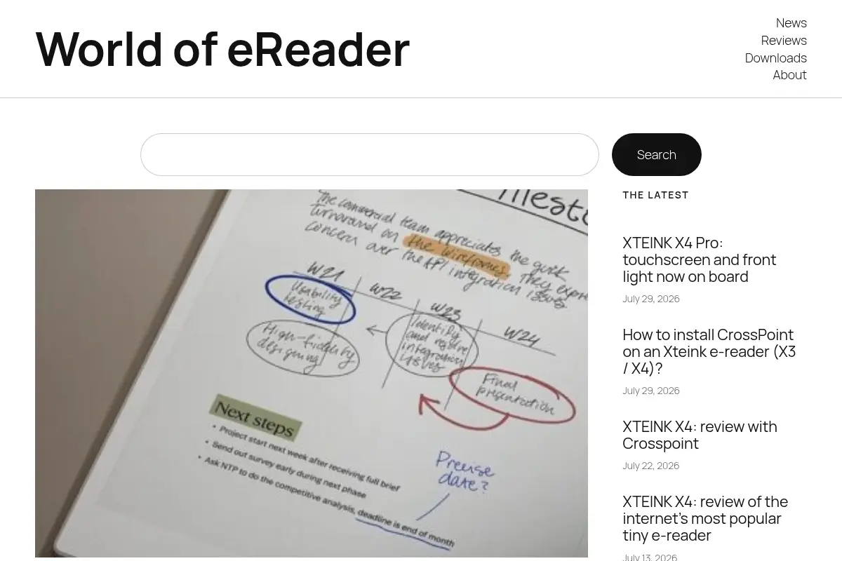 World of eReader – Your guide to e-readers worldwide