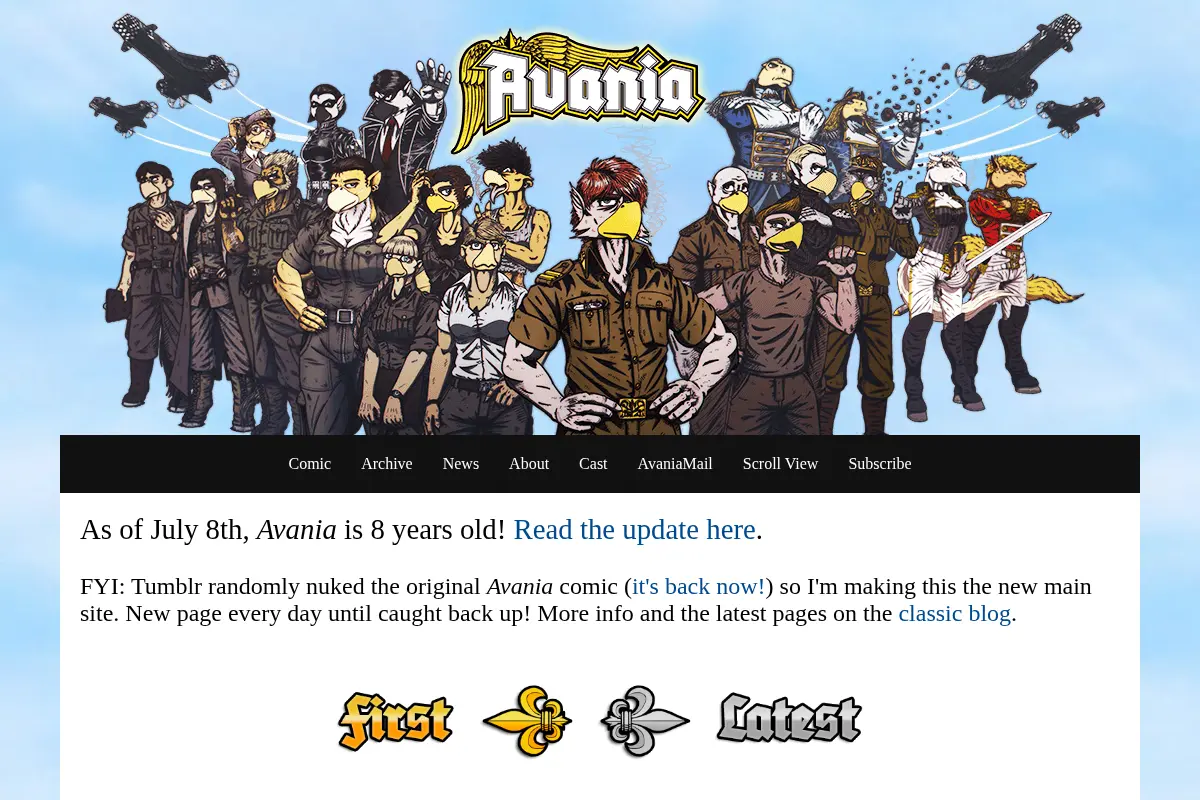 Avania Comic