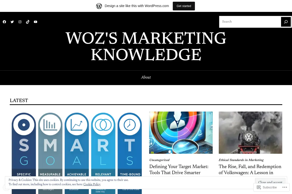 Woz's Marketing Knowledge