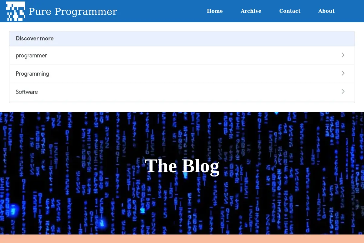 Pure Programmer