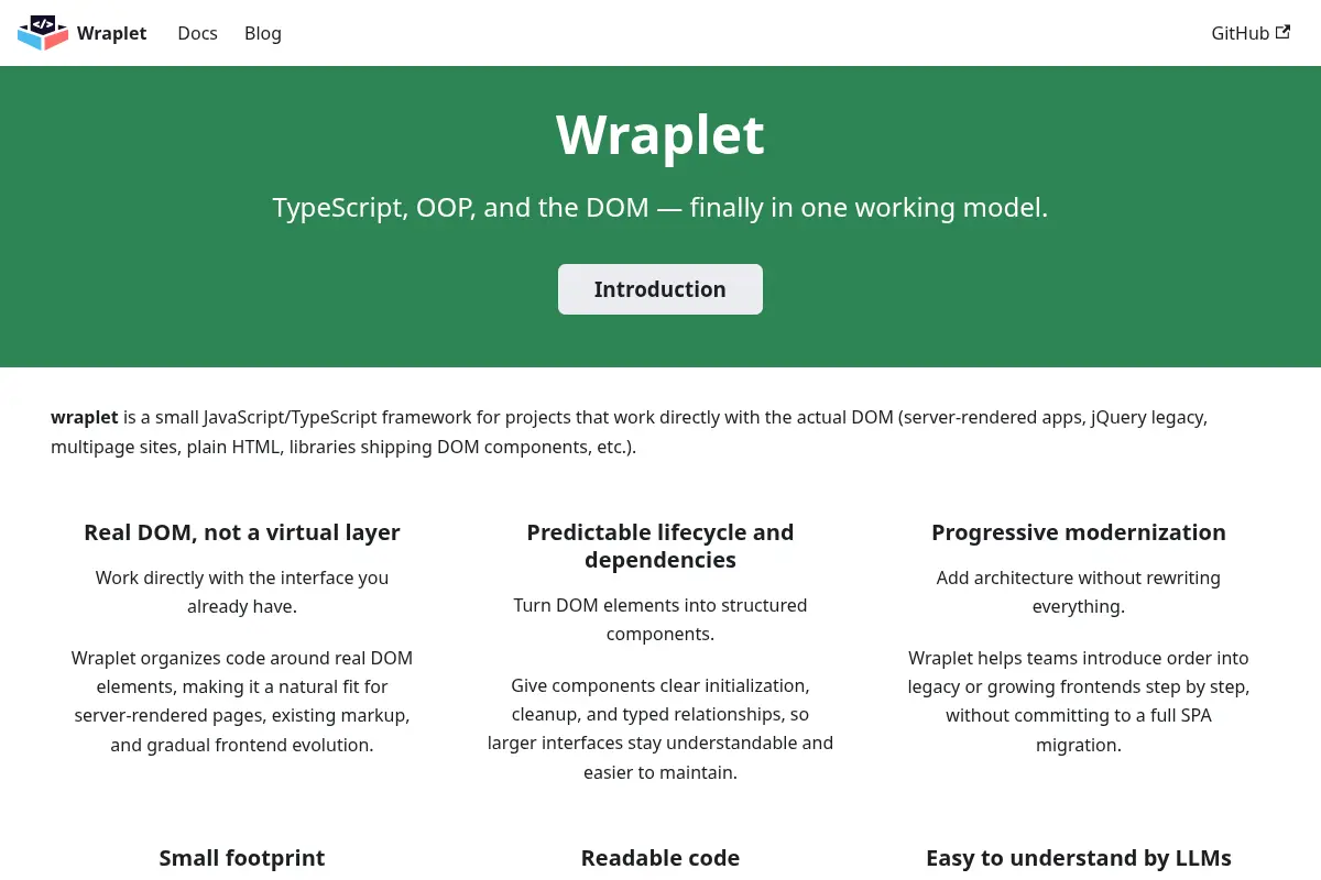 Wraplet
