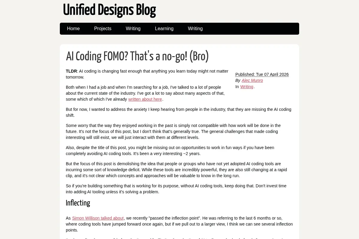 Unified Designs Blog