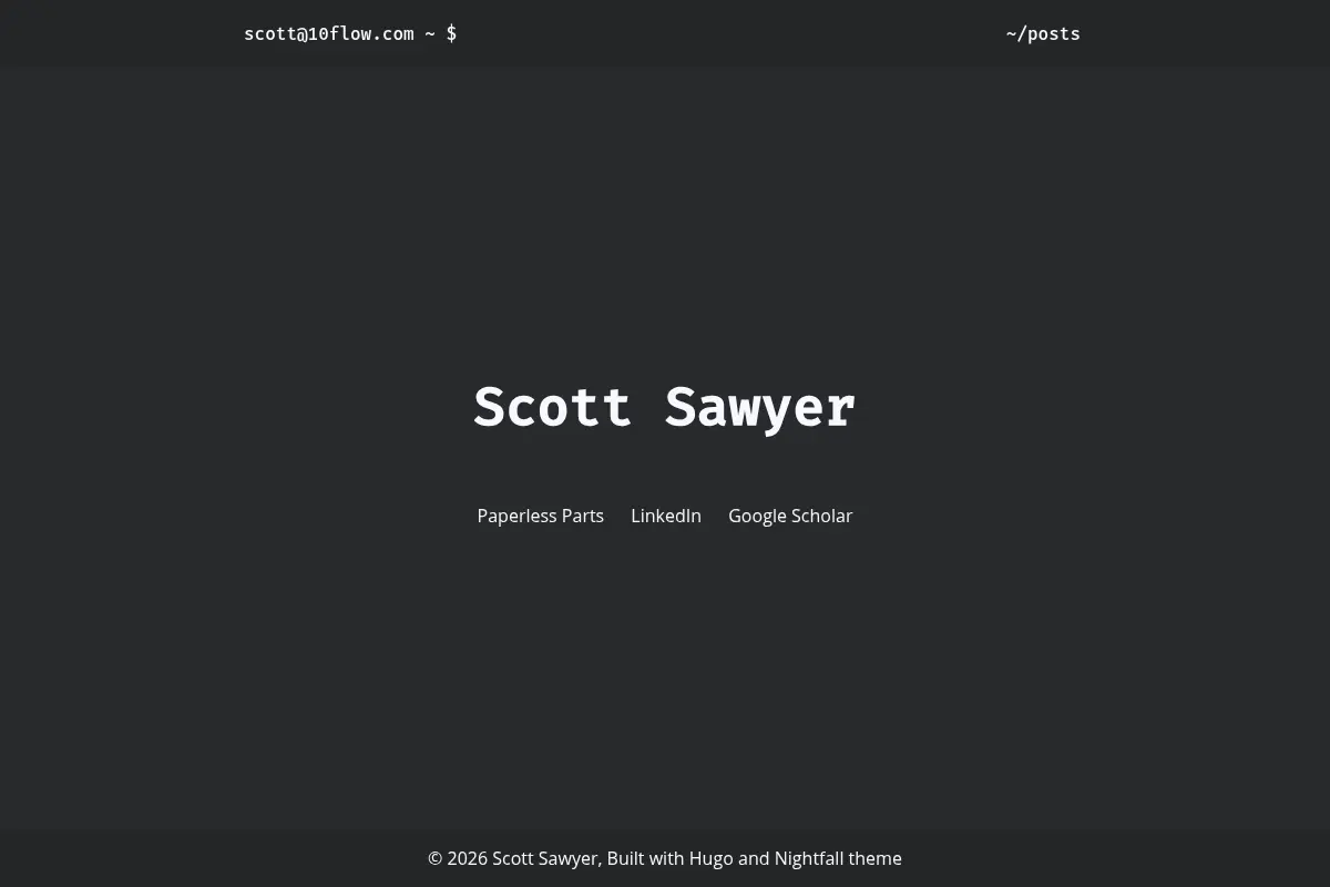 Scott Sawyer