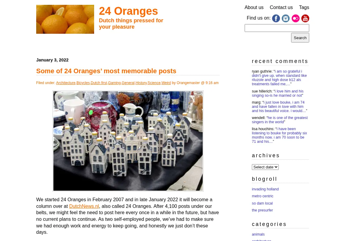 24 oranges