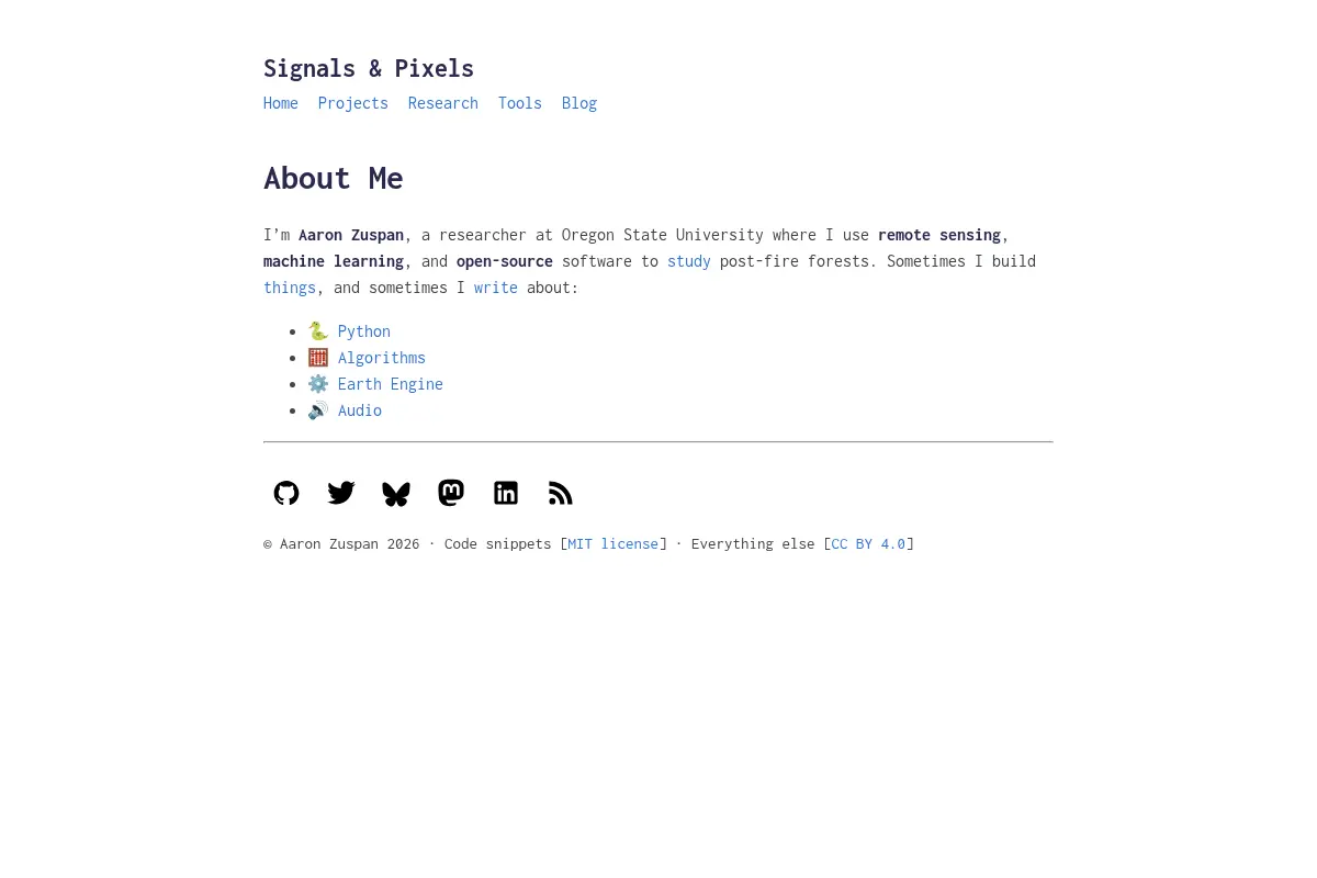Signals & Pixels