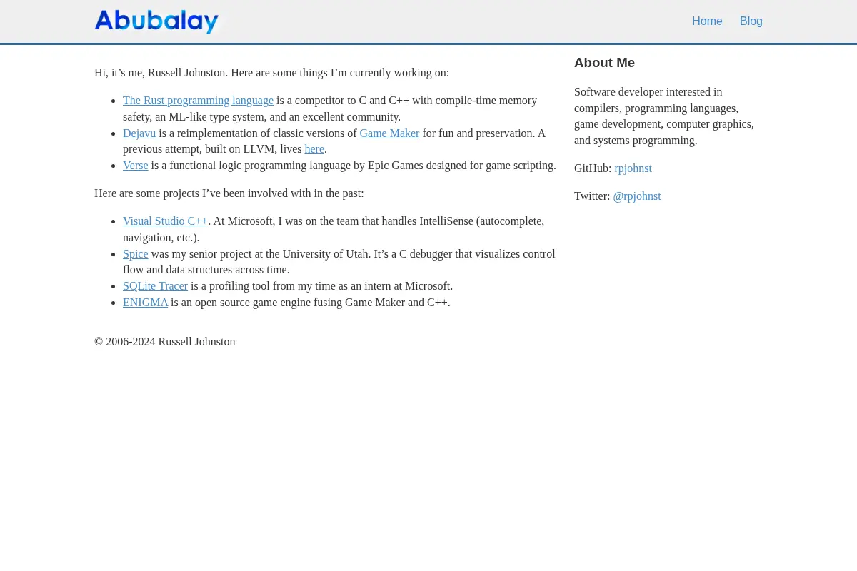 Home - Abubalay